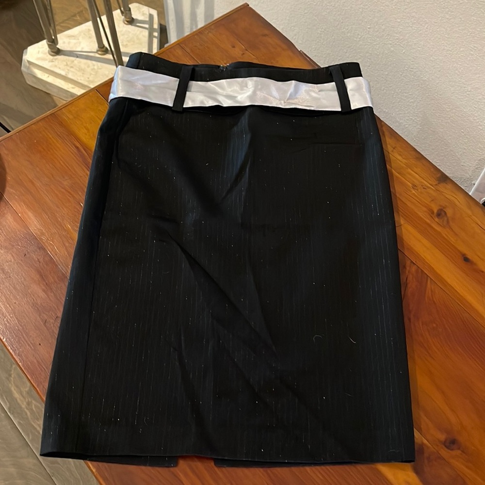 Body Central Pinstriped Skirt Junior